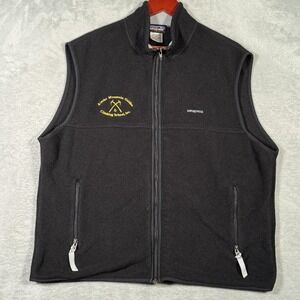 Vintage Patagonia Synchilla Vest Mens‎ XL Fleece Alaska Mountain Guides 00s